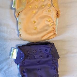 2 bumgenius all-in-one diapers